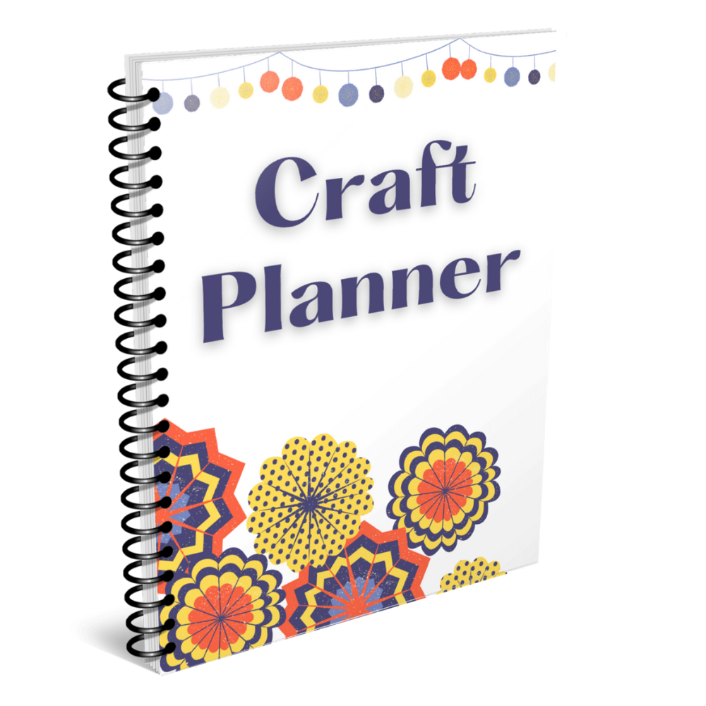 Craft Printable Planner - Blue