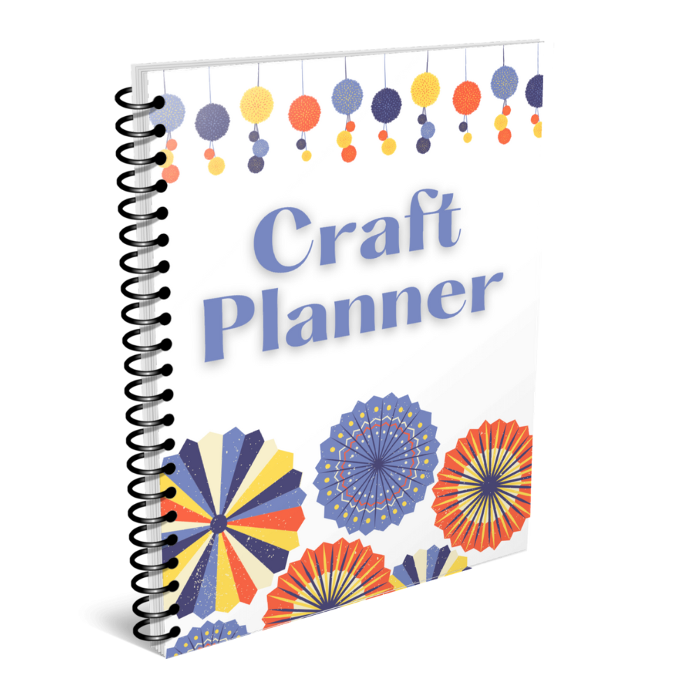 Craft Printable Planner - Blue