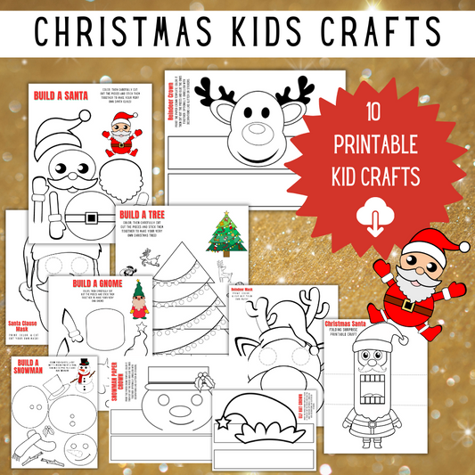 Christmas Printable Kids Crafts