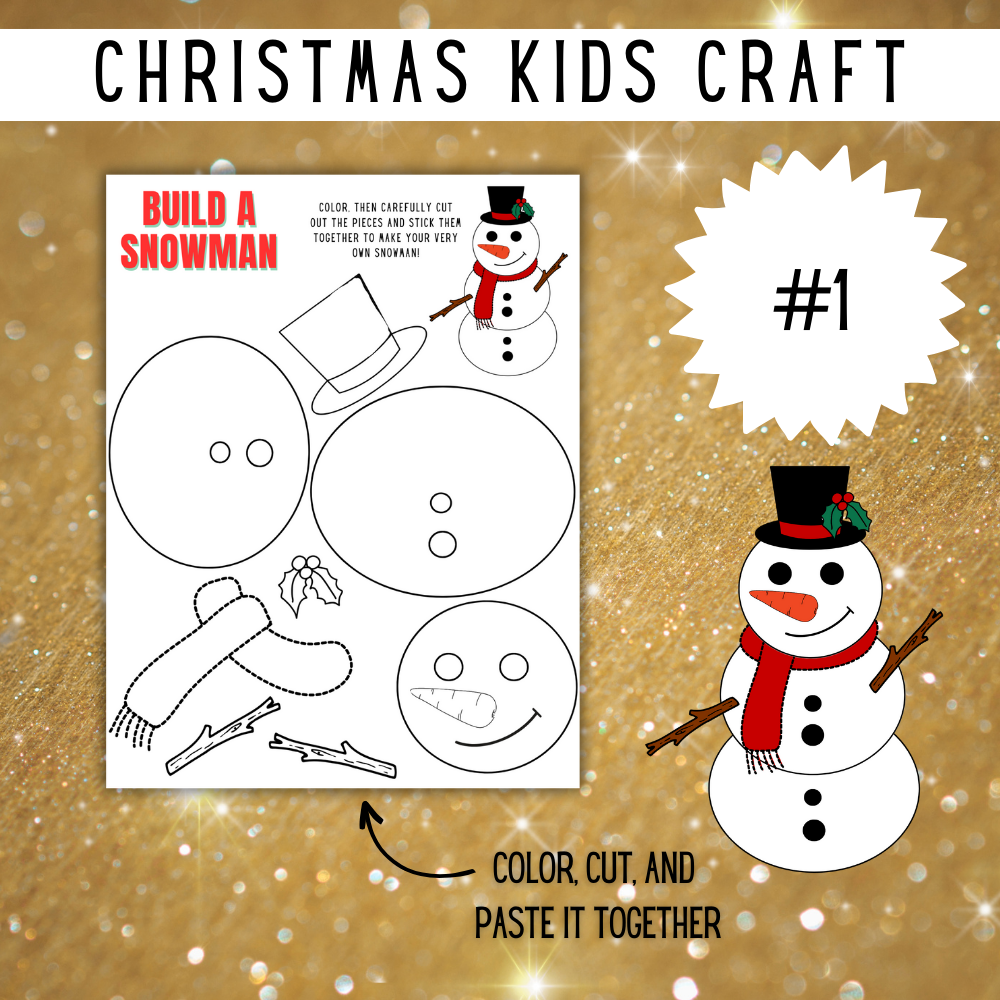 Christmas Printable Kids Crafts