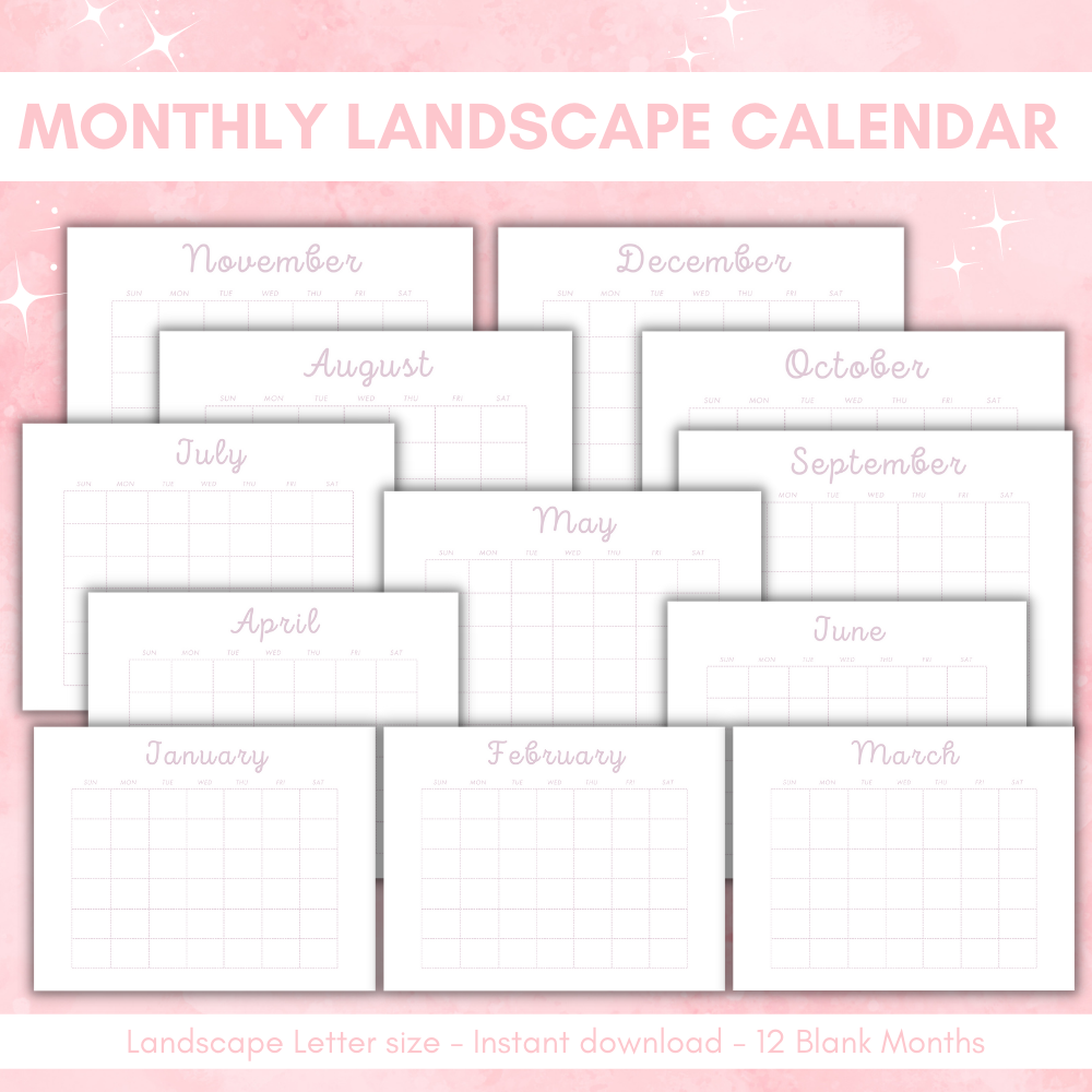Emergency Printable Planner - Pink