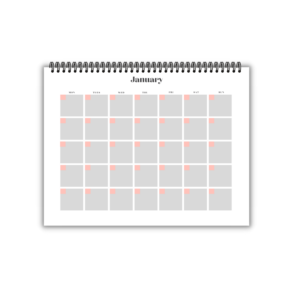 Kitchen Printable Planner - Pink