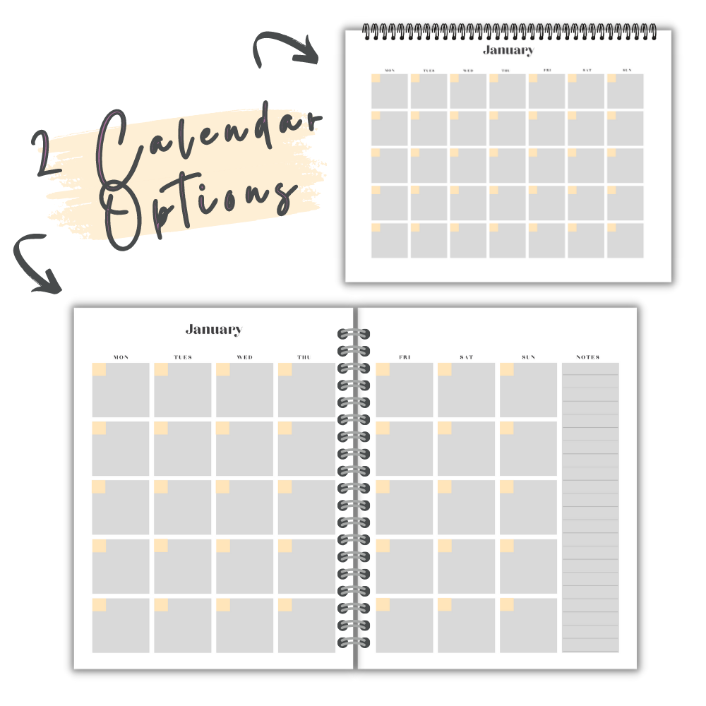 Kitchen Printable Planner - Yellow