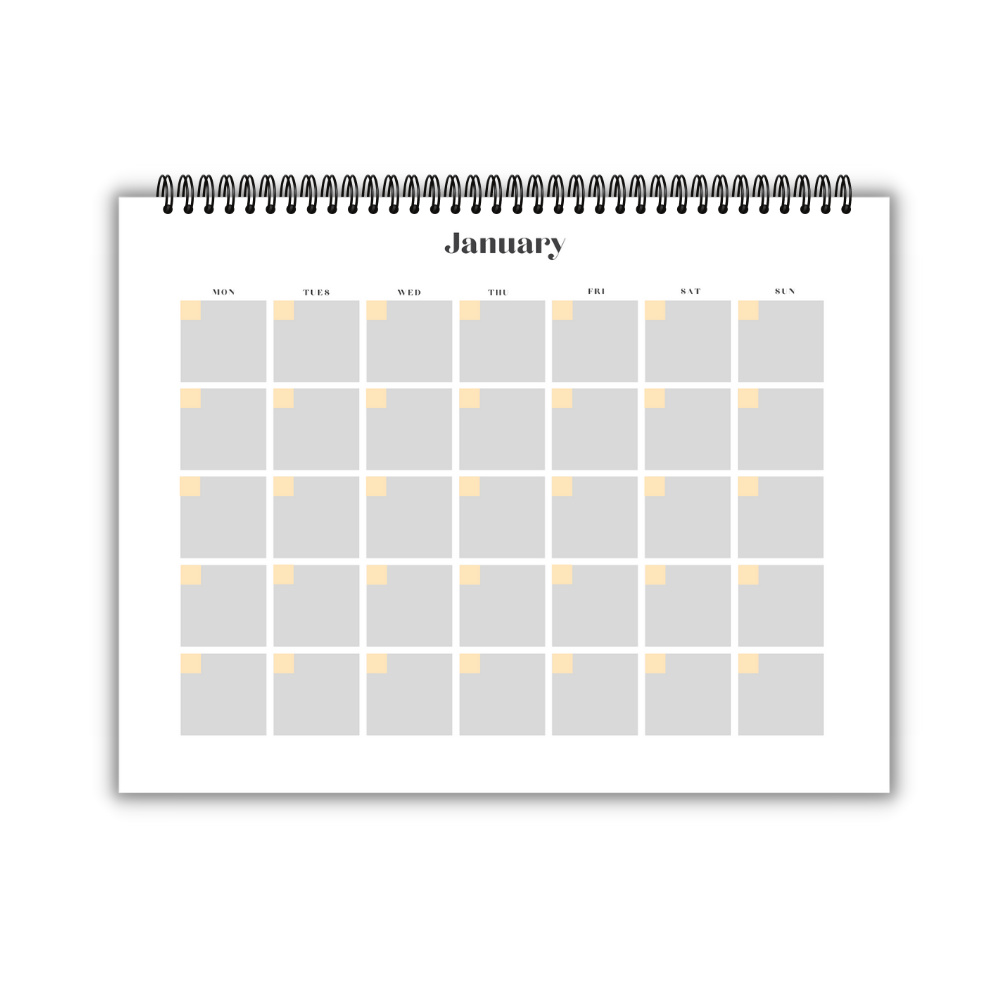 Kitchen Printable Planner - Yellow
