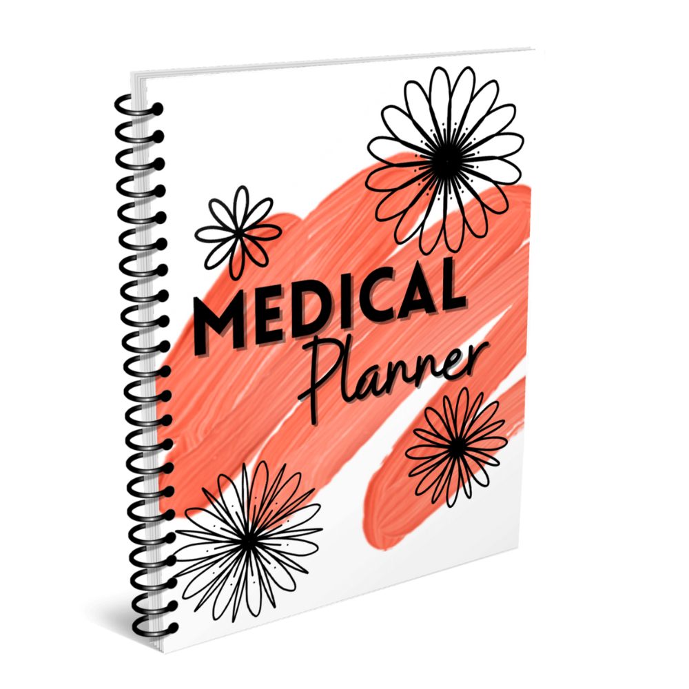 Medical Printable Planner - Orange