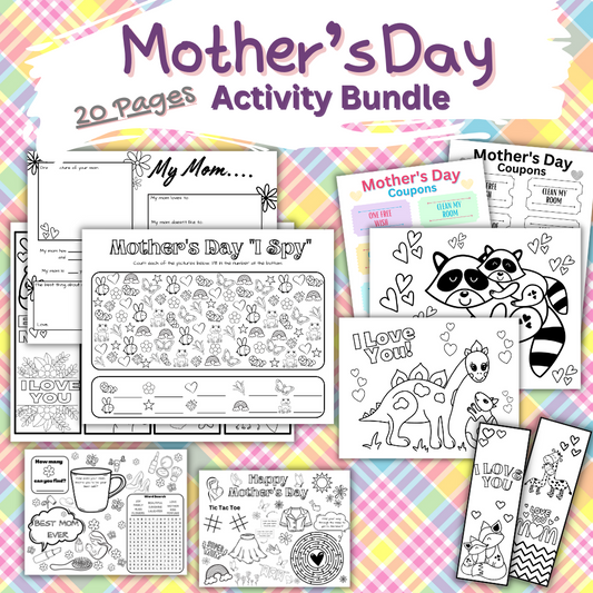 Mother's Day Printable Activity Bundle