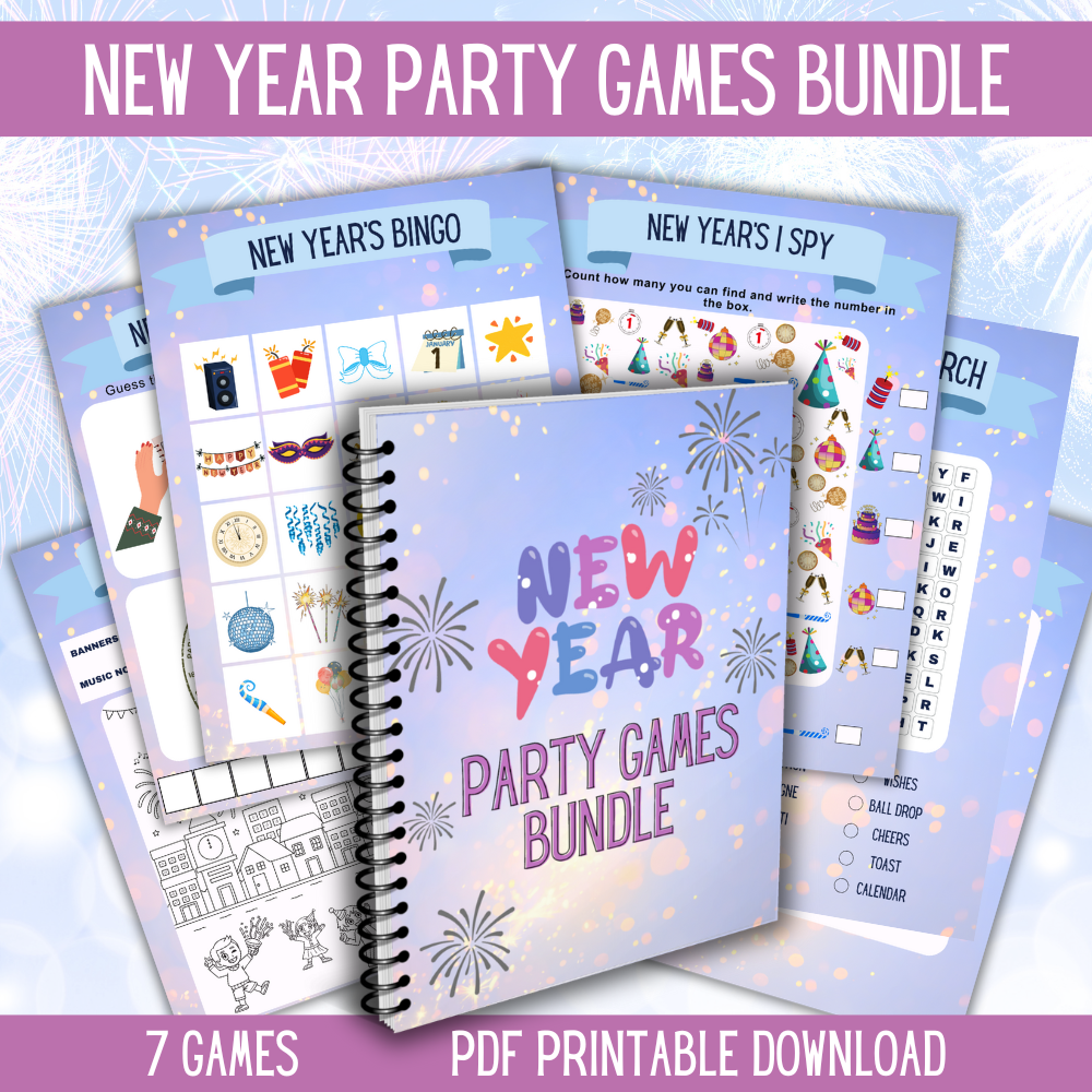 New Years Printable Party Bundle