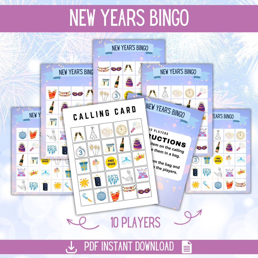 New Years Printable Party Bundle