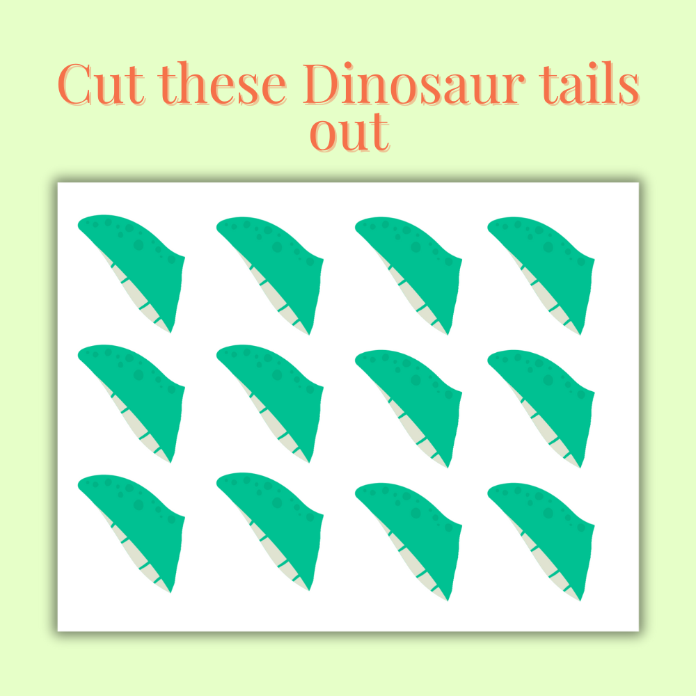 Pin the Tail on the Dinosaur Printable Game