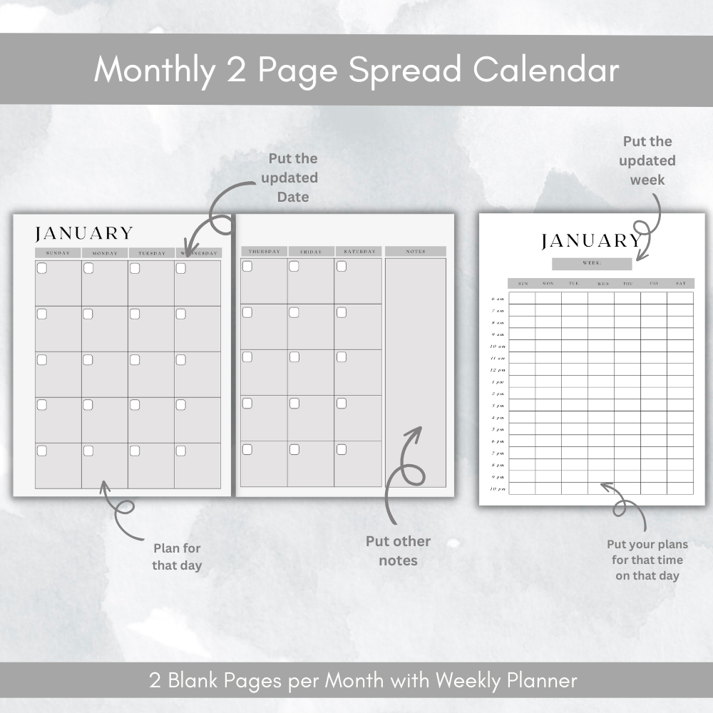 Prayer Printable Journal - Black & White