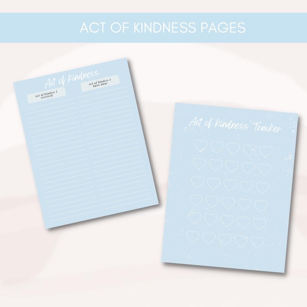 Prayer Printable Journal - Blue