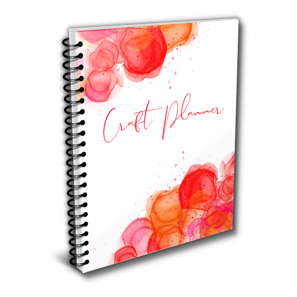 Craft Printable Planner - Red