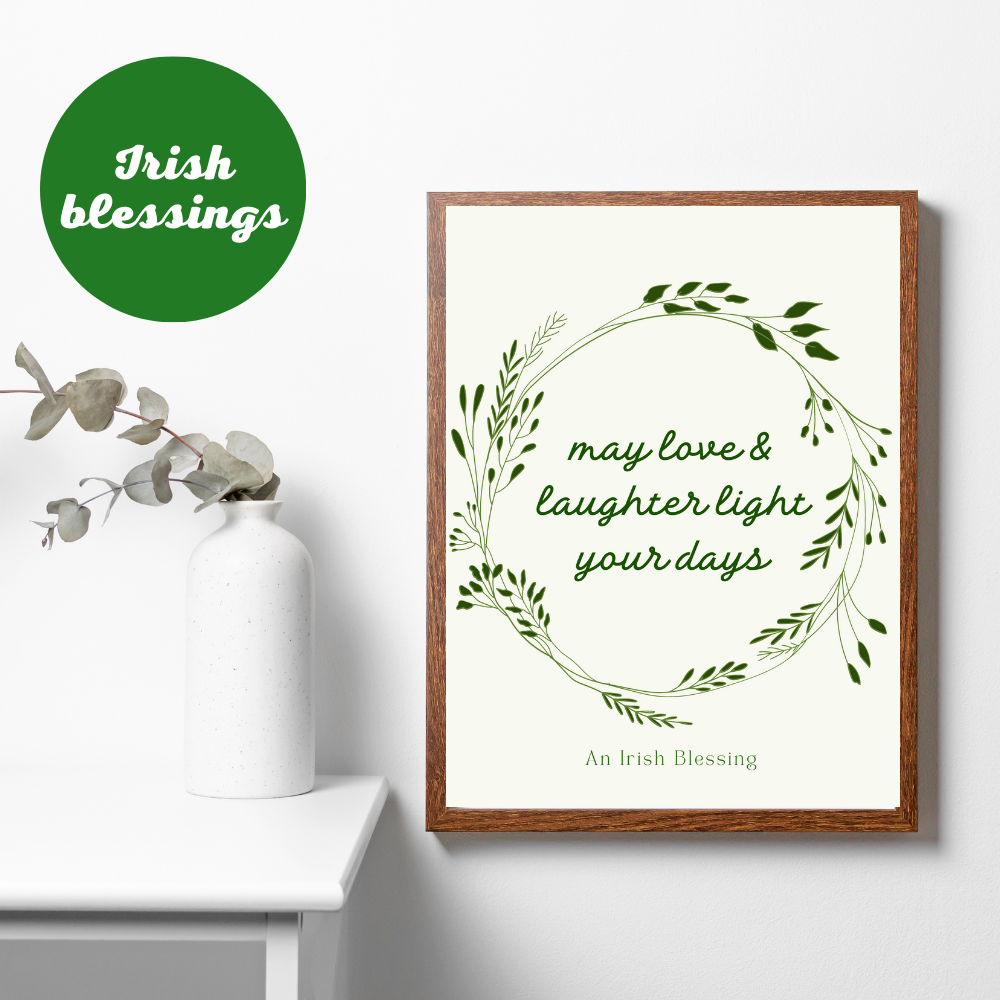 St. Patrick's Day Decorations and Game Printable Bundle