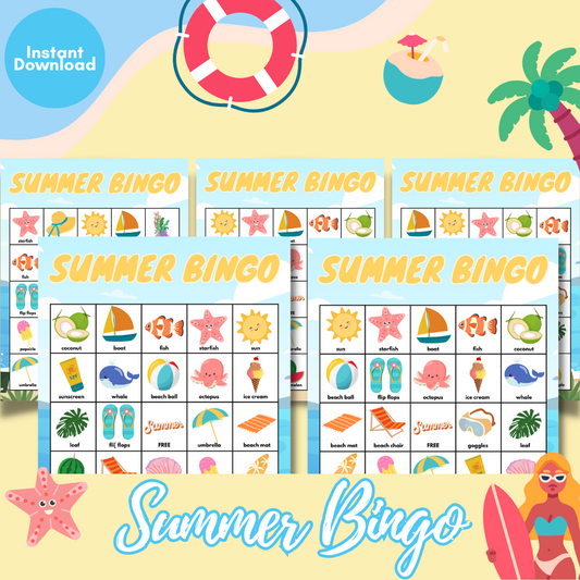 Summer Printable Bingo