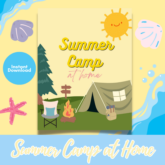 Summer Camp at Home Printable Activities