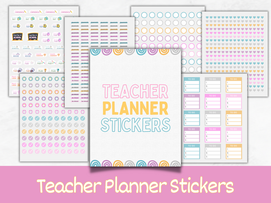 Teacher Printable Planner Stickers