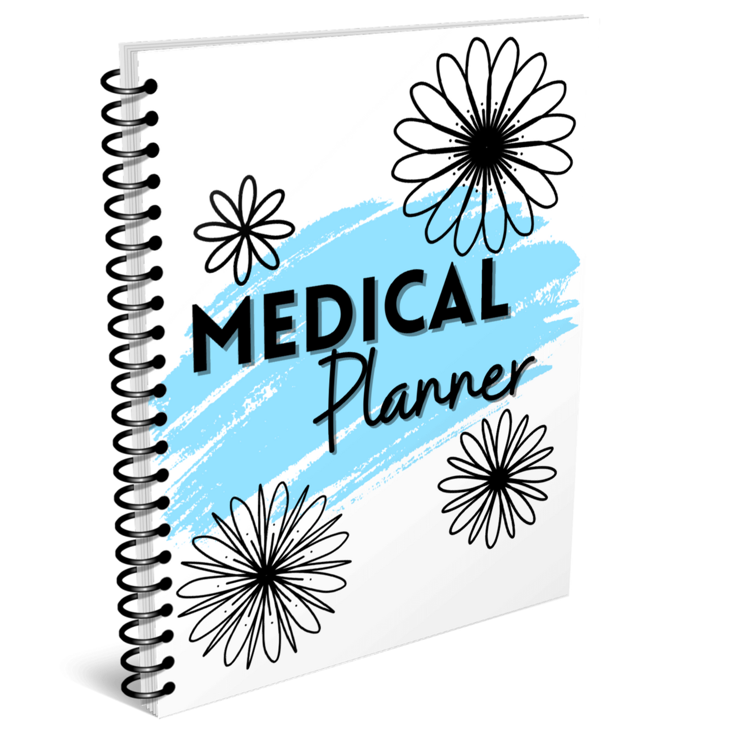 Medical Printable Planner - Blue