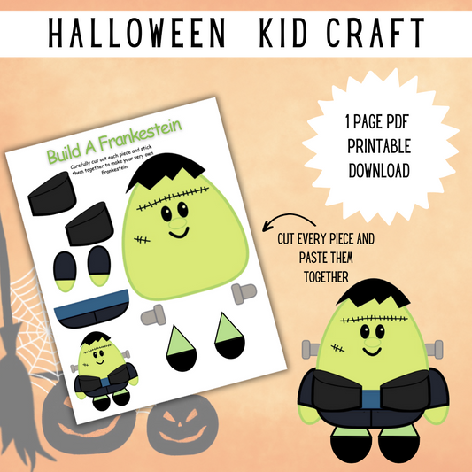 Printable Build a Frankenstein