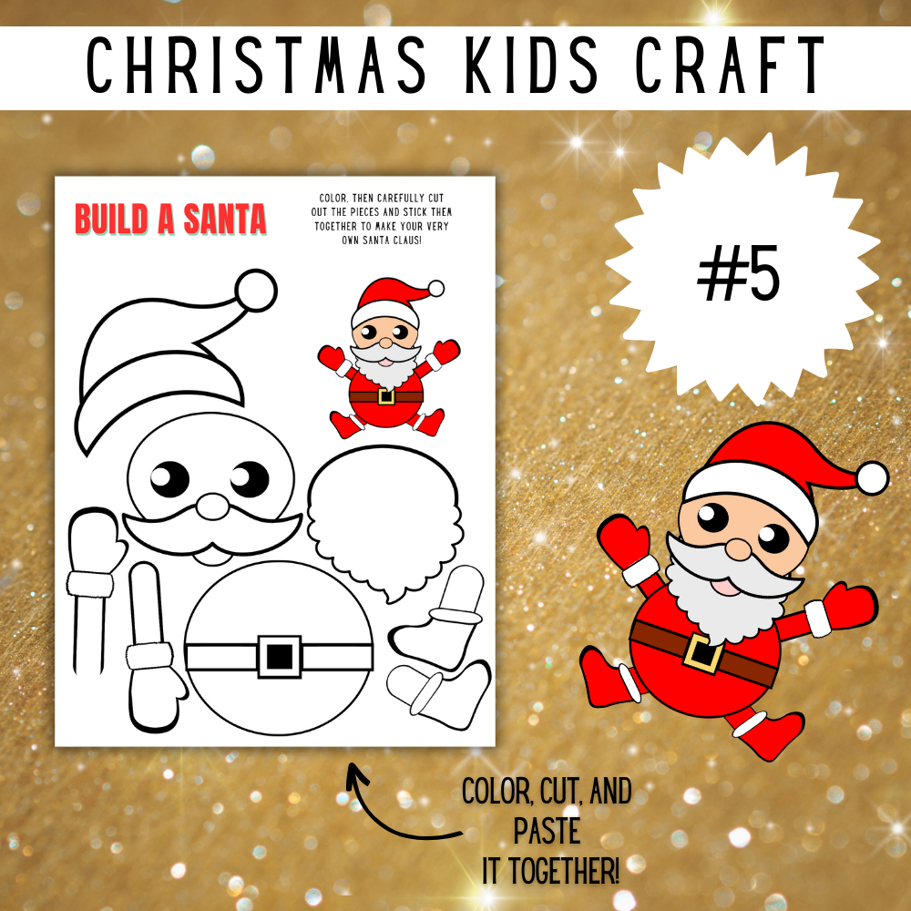 Christmas Printable Kids Crafts