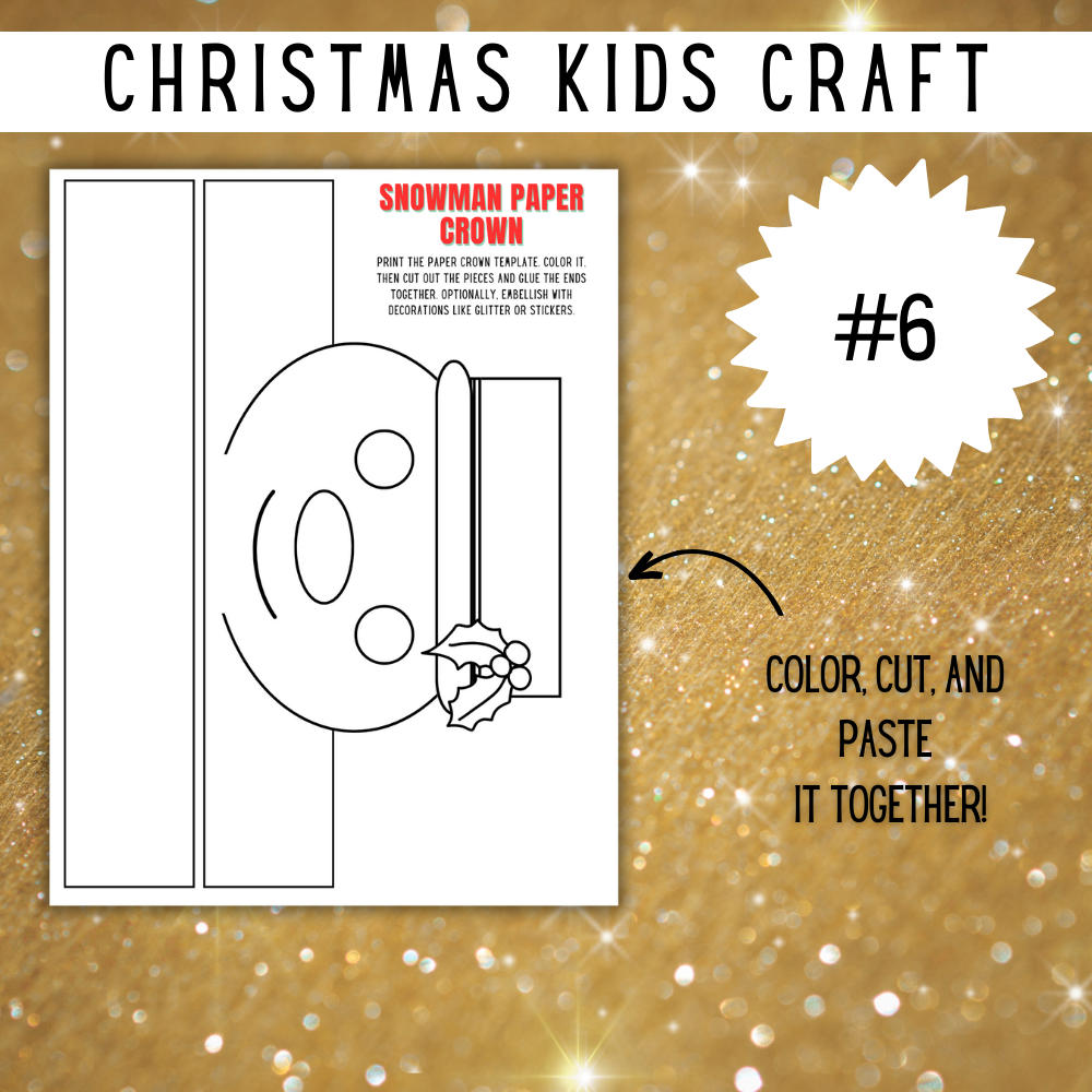 Christmas Printable Kids Crafts