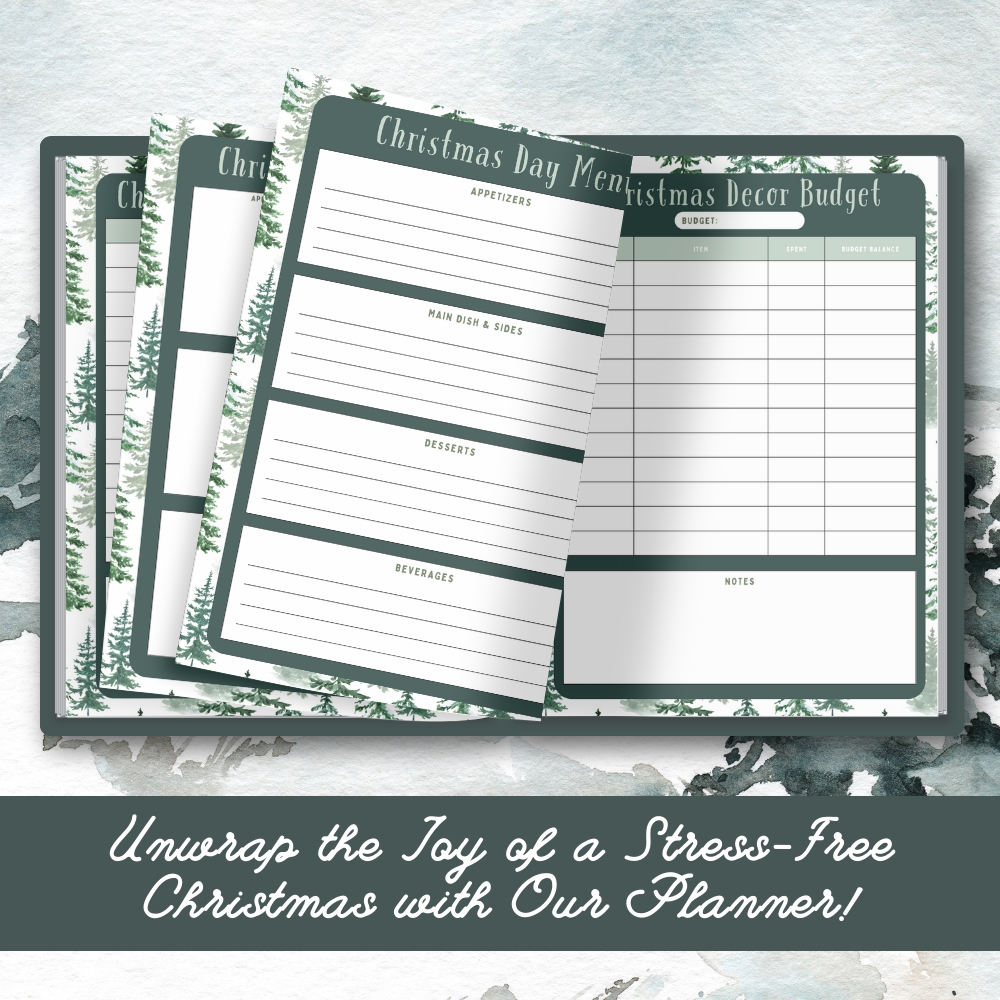 Christmas Printable Planner - Pine