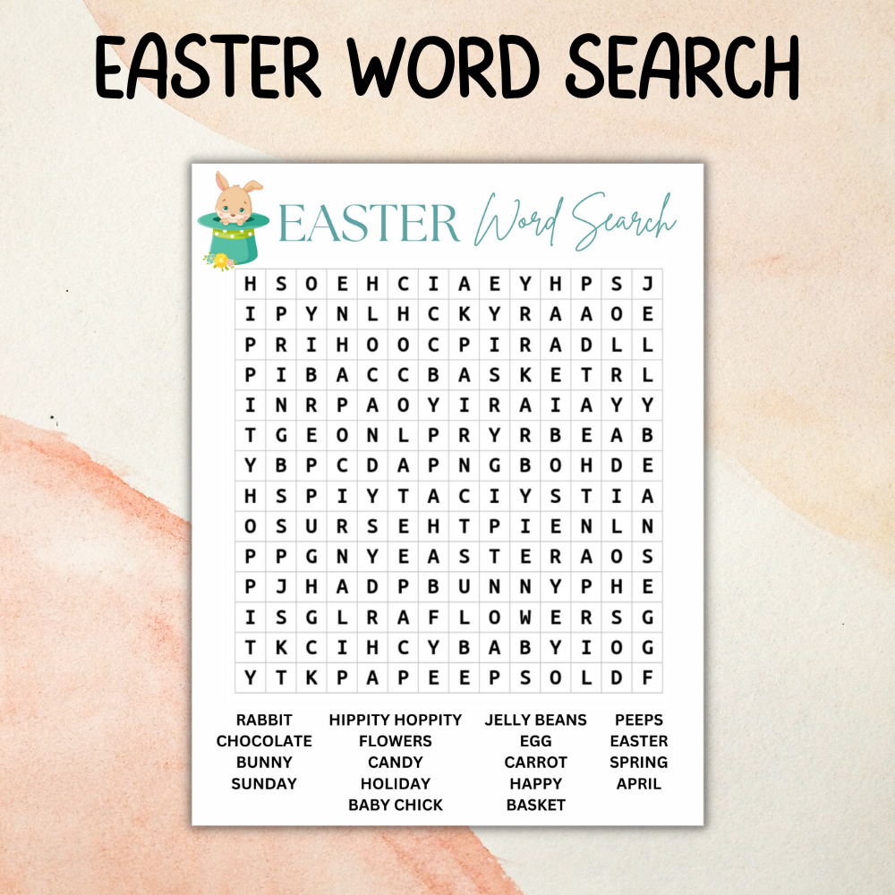 Easter Printable Bundle with Planner