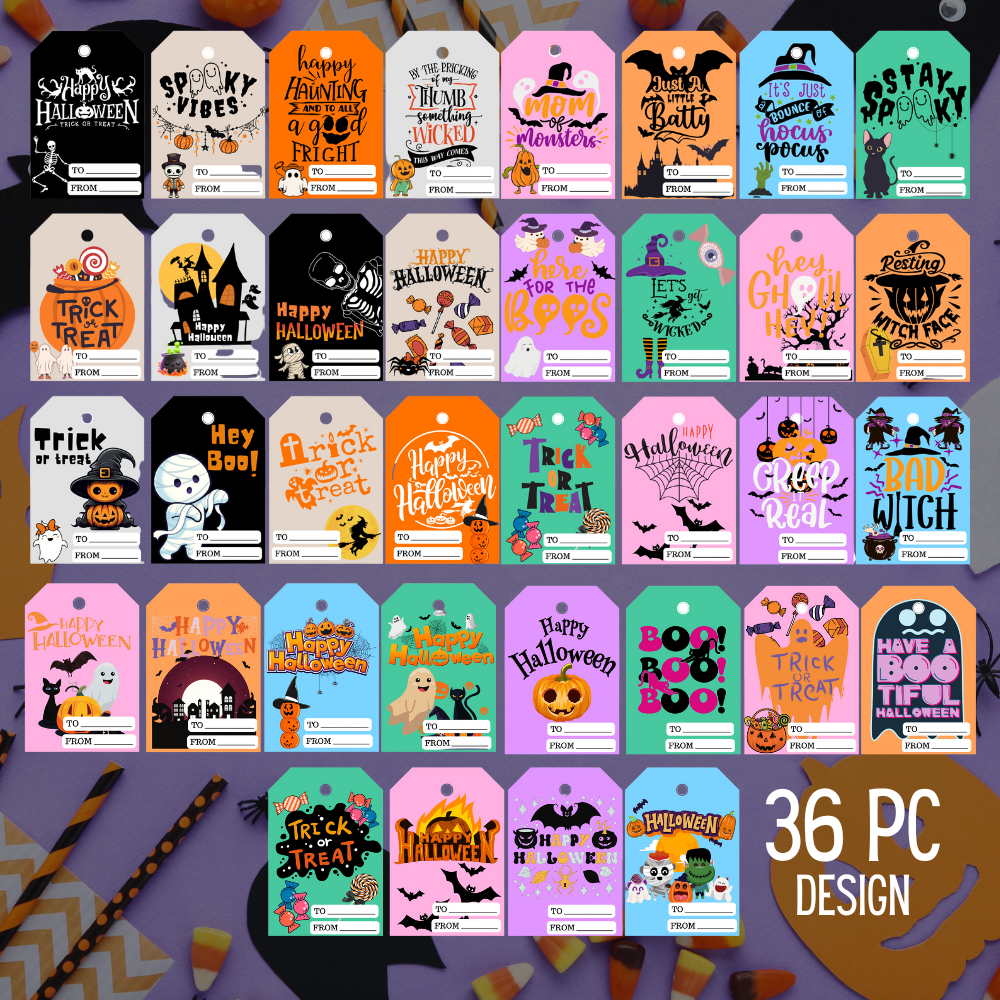 Halloween Printable Gift Tags