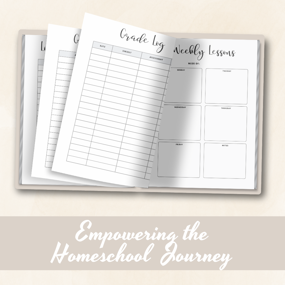 Homeschool Printable Planner - Simple