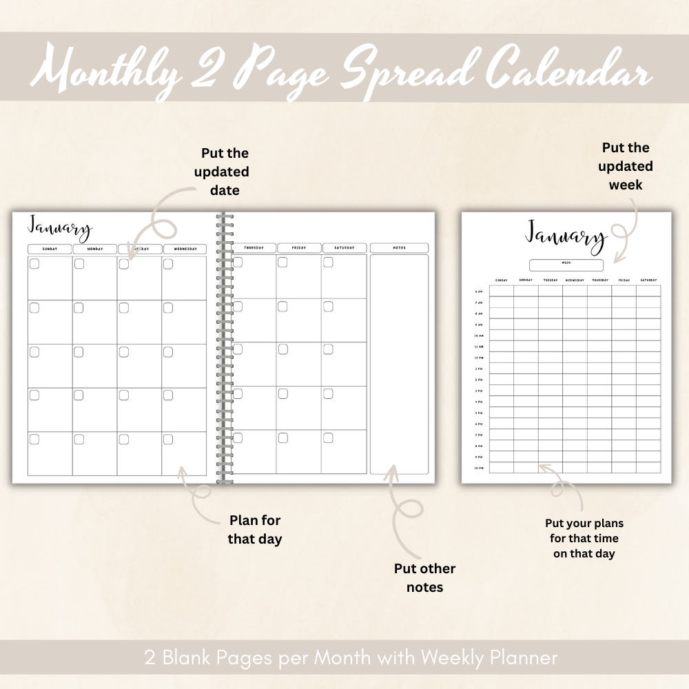 Homeschool Printable Planner - Simple