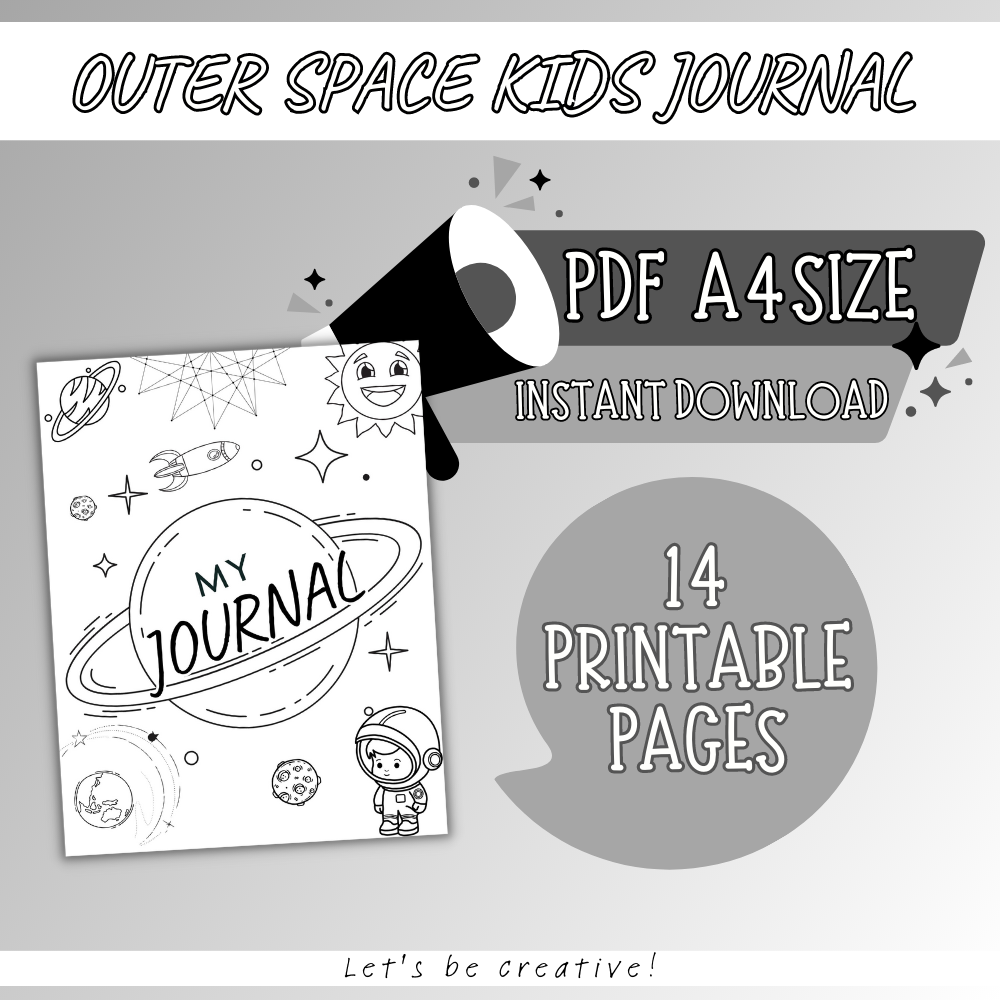 Kids Space Printable Journal