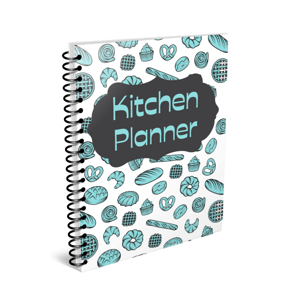 Kitchen Printable Planner - Blue