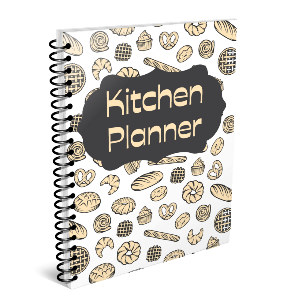 Kitchen Printable Planner - Yellow