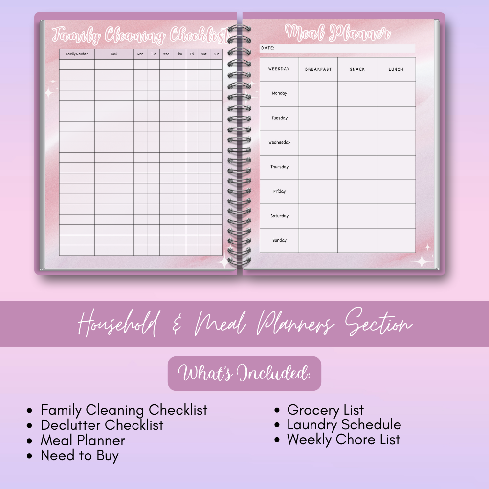 Mom to Be and Busy Mom Printable Planner