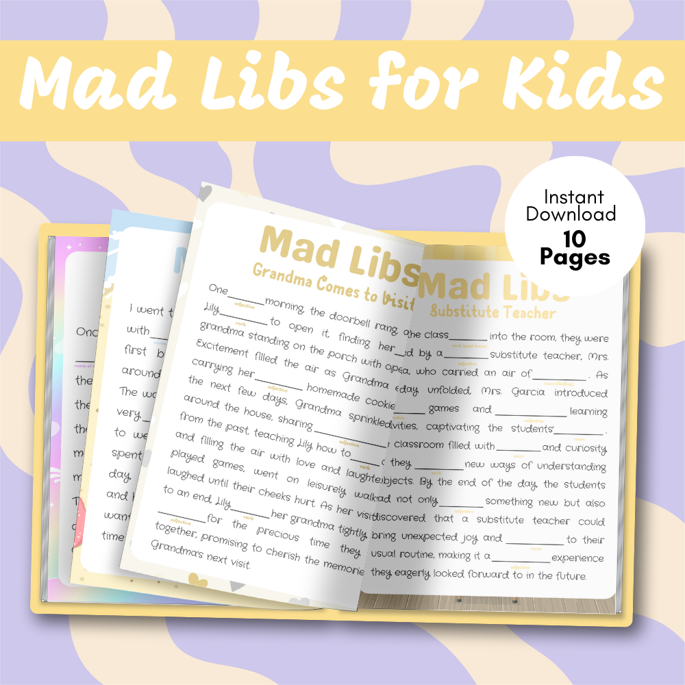 Printable Mad Libs for Kids