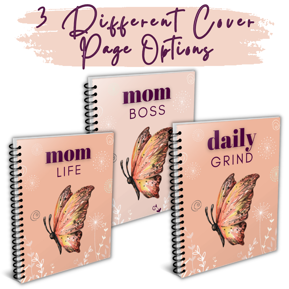 Mom Life Printable Planner - Butterfly