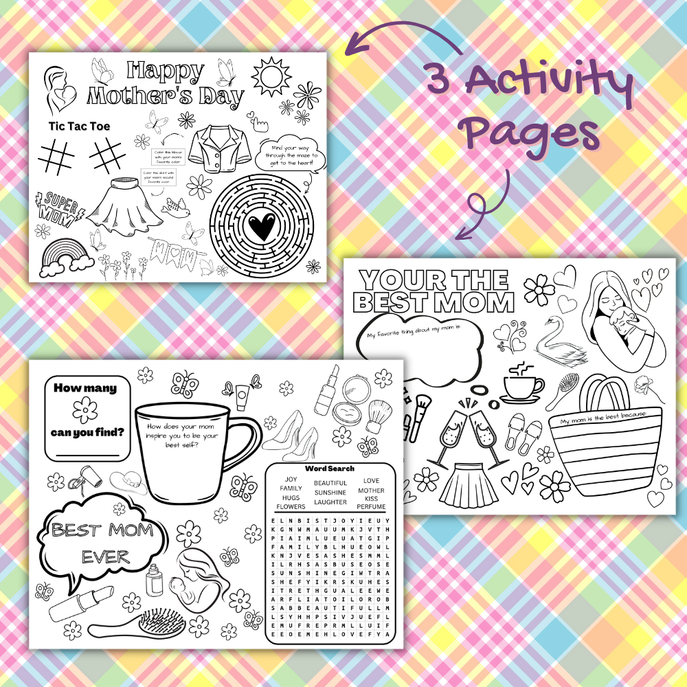 Mother's Day Printable Activity Bundle