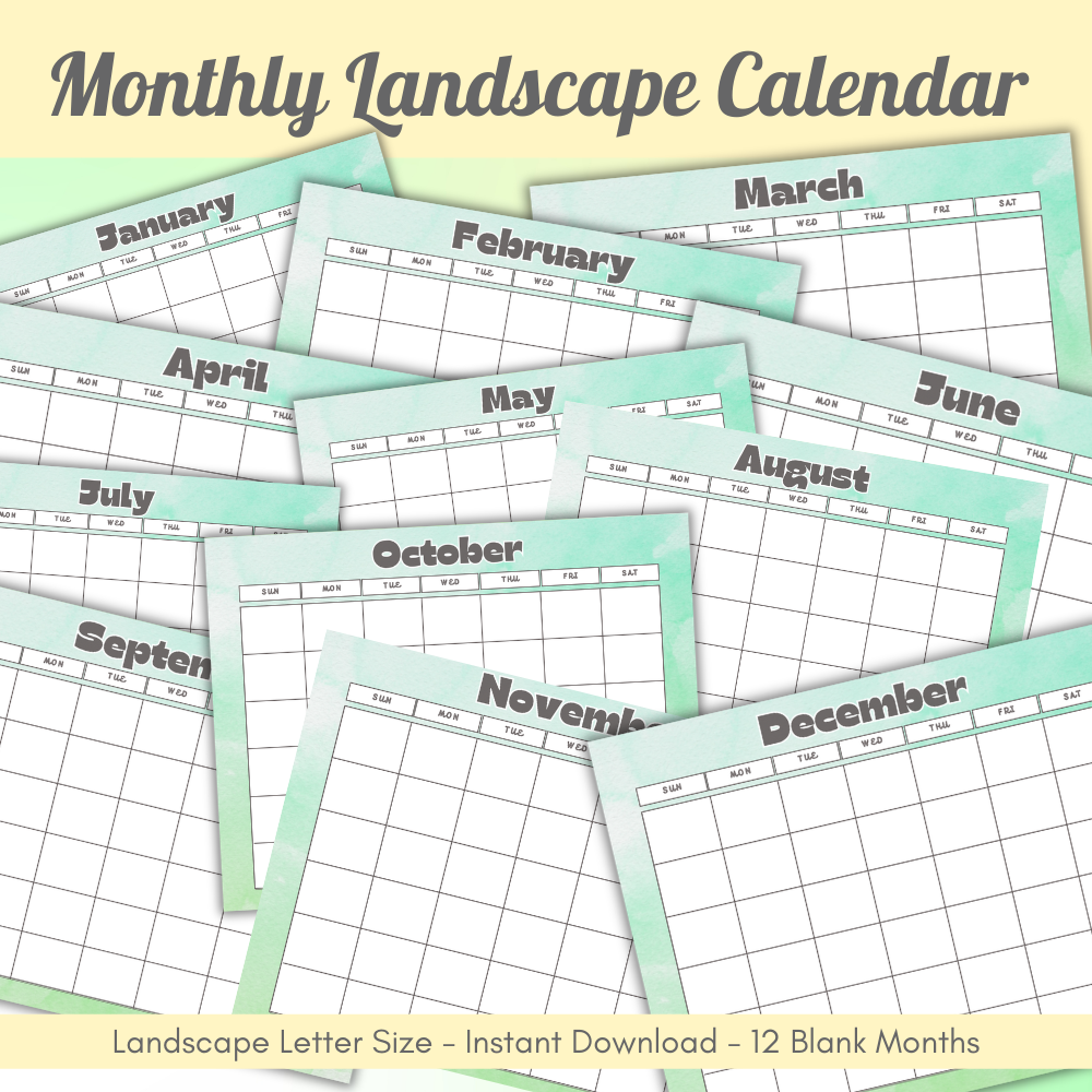 PTA Printable Leader Planner - Green