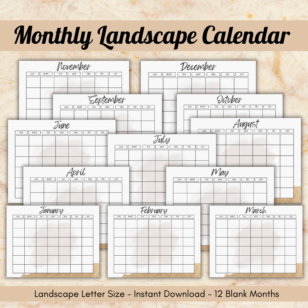 PTA Printable Leader Planner - Brown