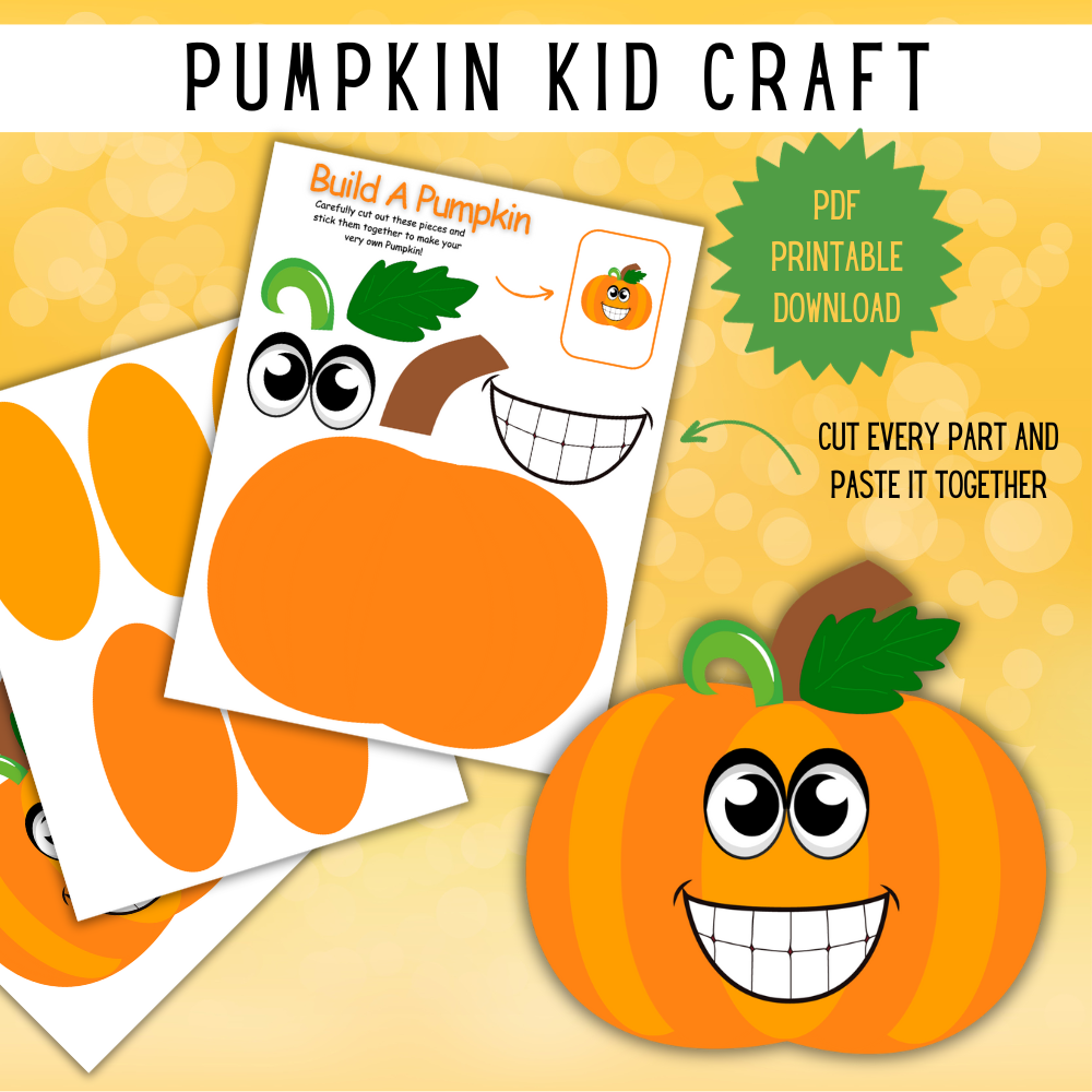 Printable Build a Pumpkin