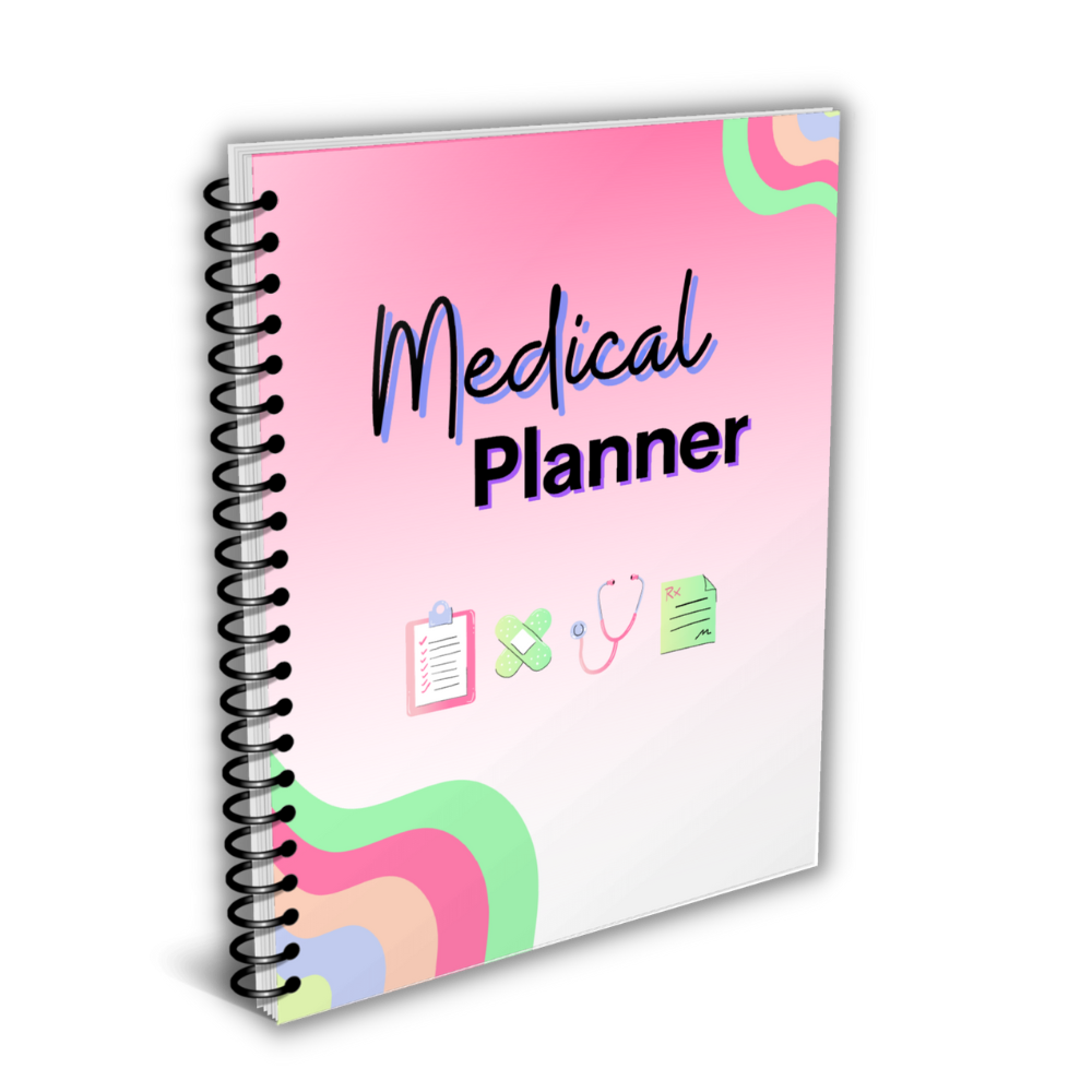 Medical Printable Planner - Colorful