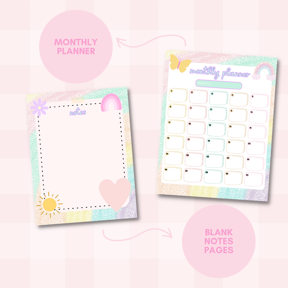 Spring Printable Journal - Cheerful