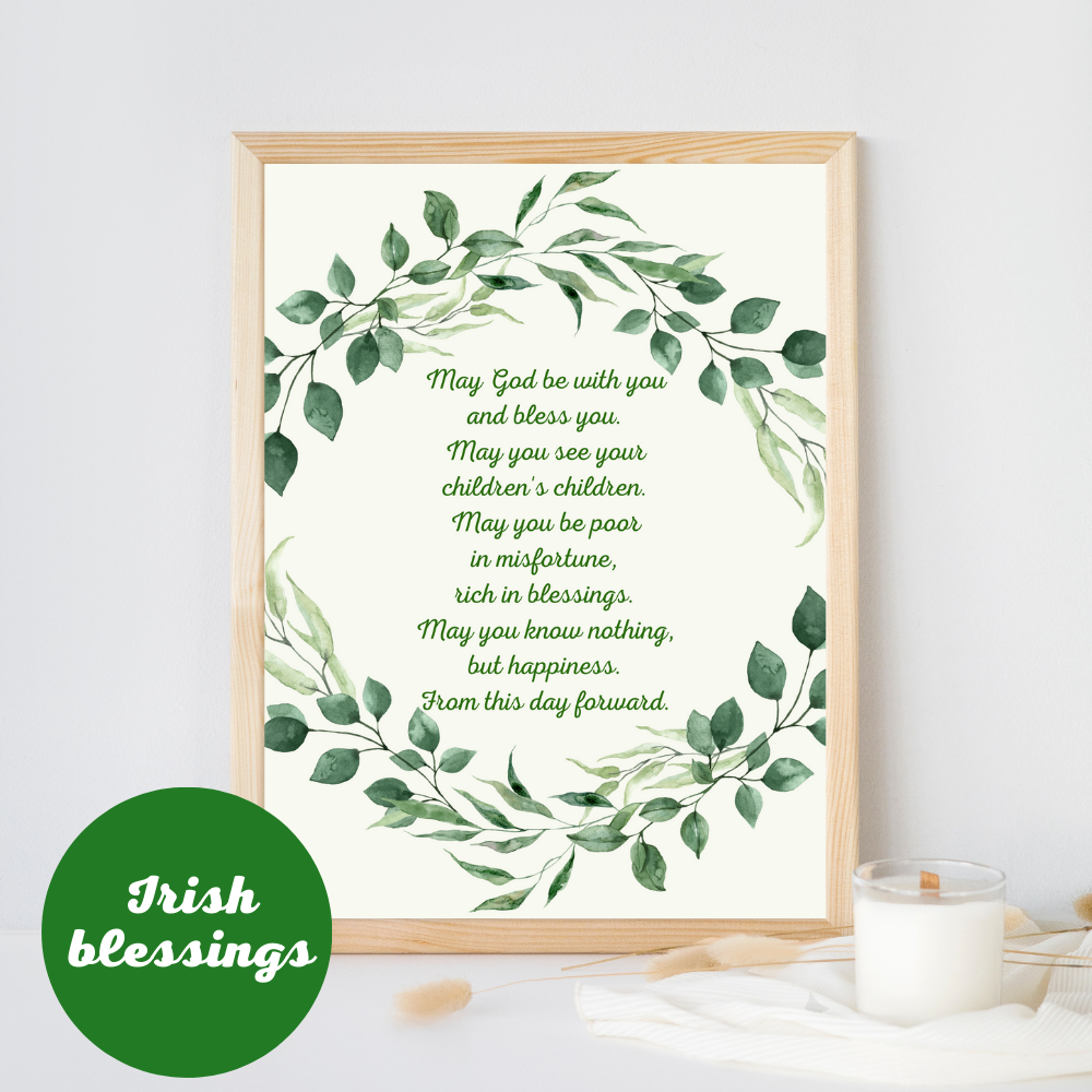 St. Patrick's Day Decorations and Game Printable Bundle