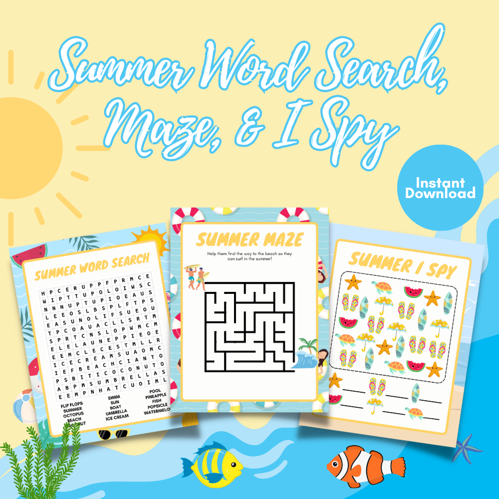 Summer Printable Activities