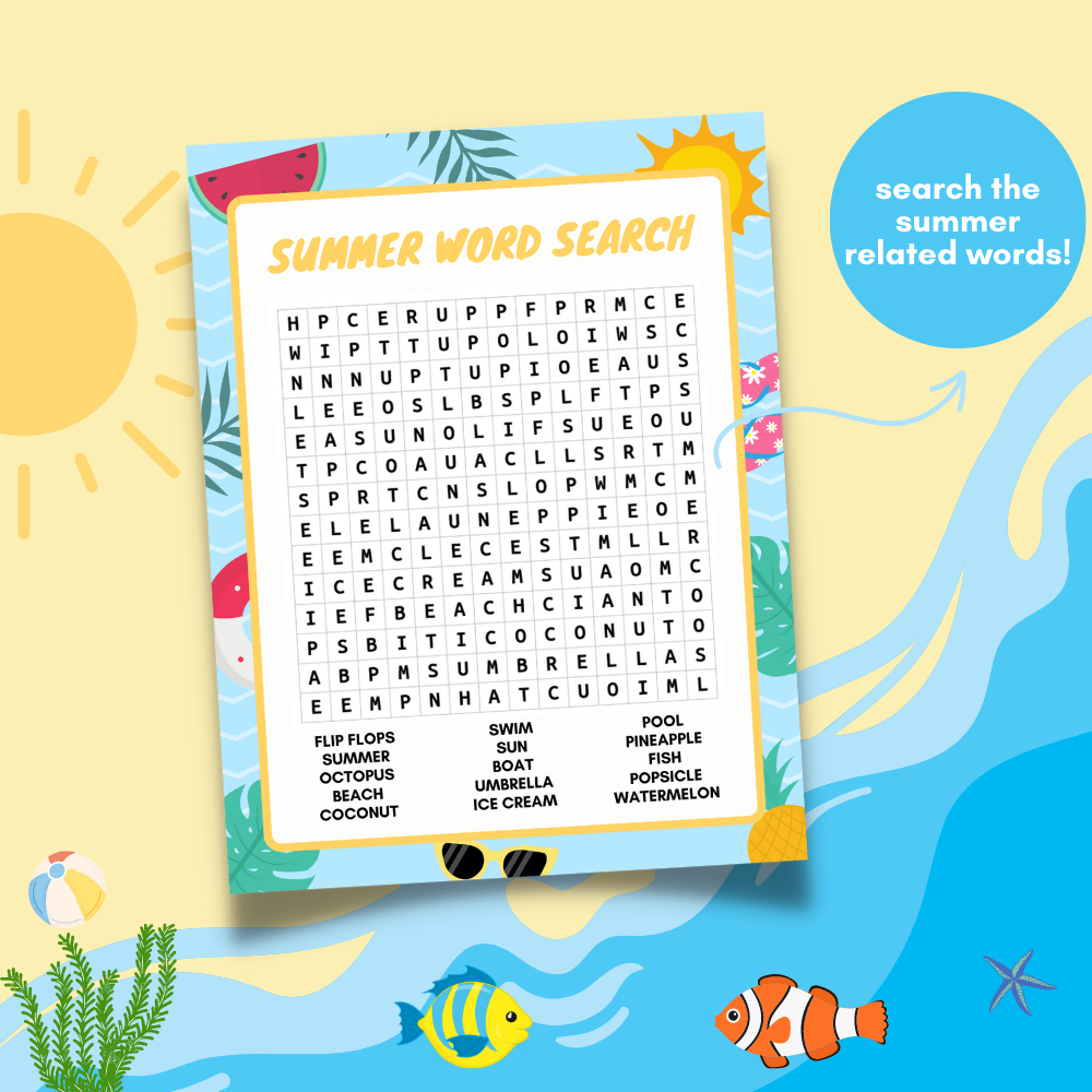 Summer Printable Activities