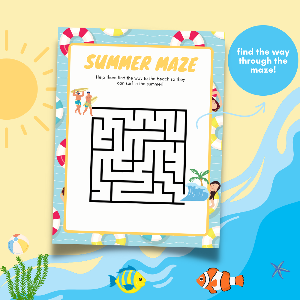 Summer Printable Activities