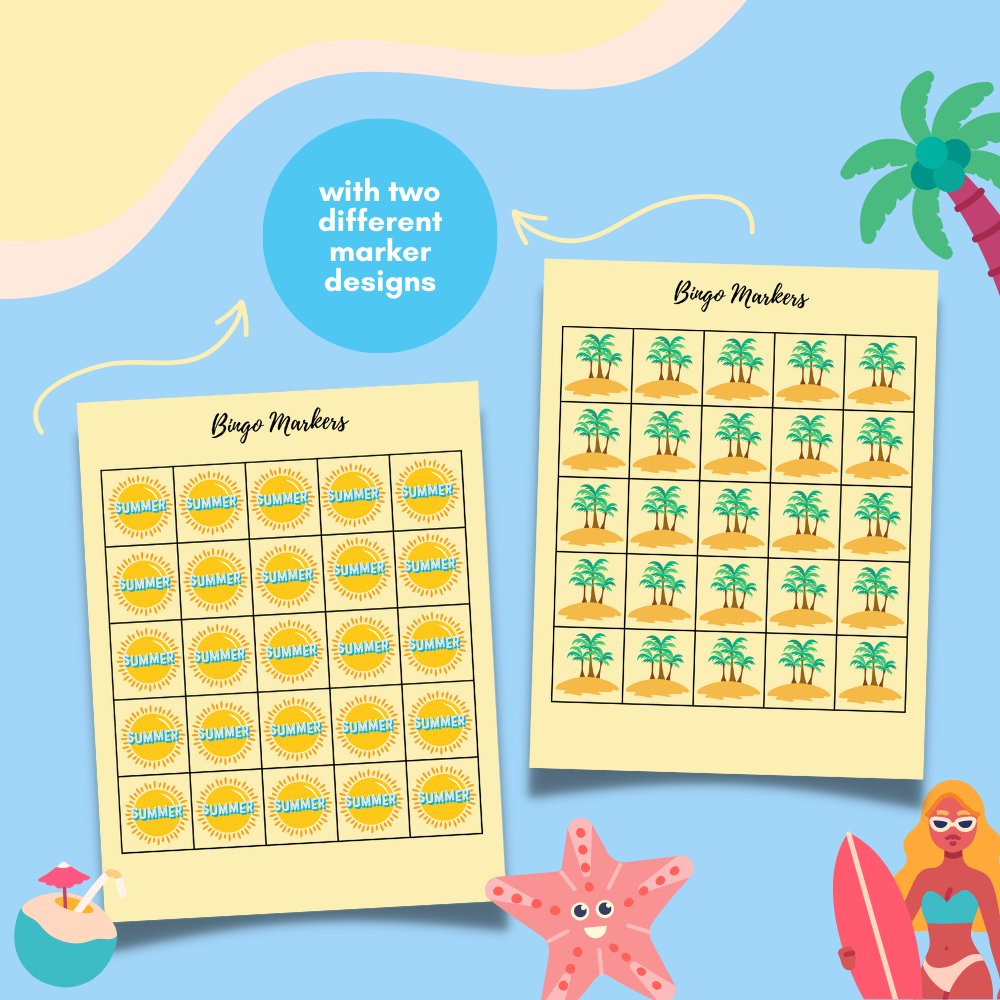 Summer Printable Bingo