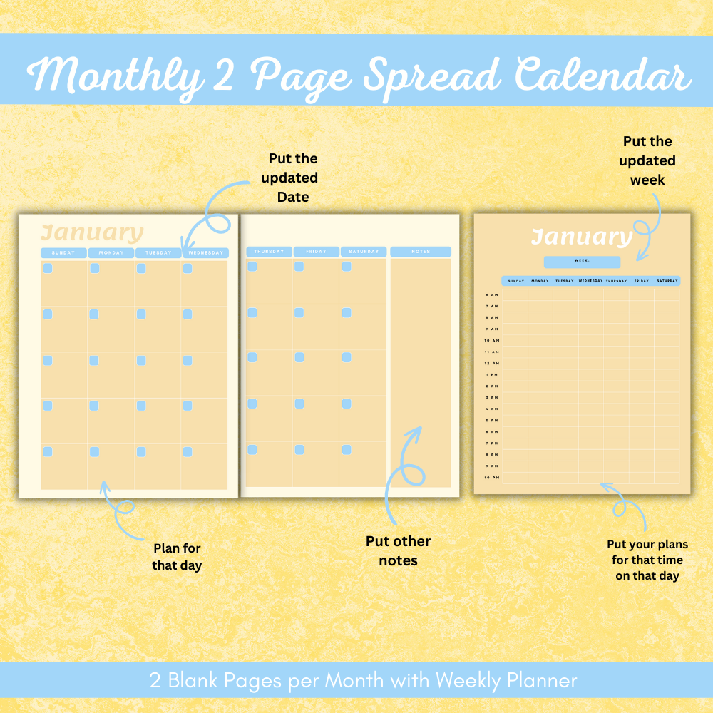 Summer Trip Printable Planner