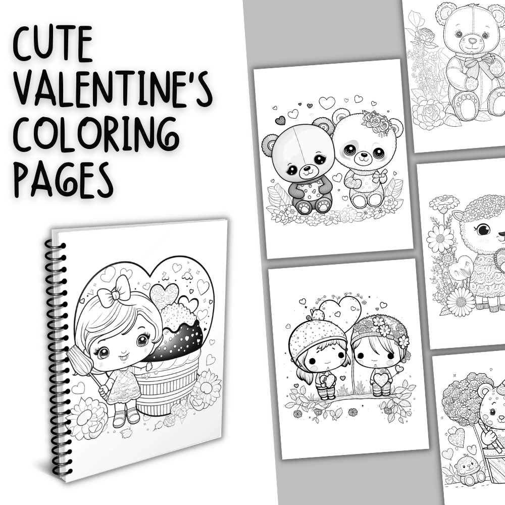 Valentine's Day Printable Coloring Pages