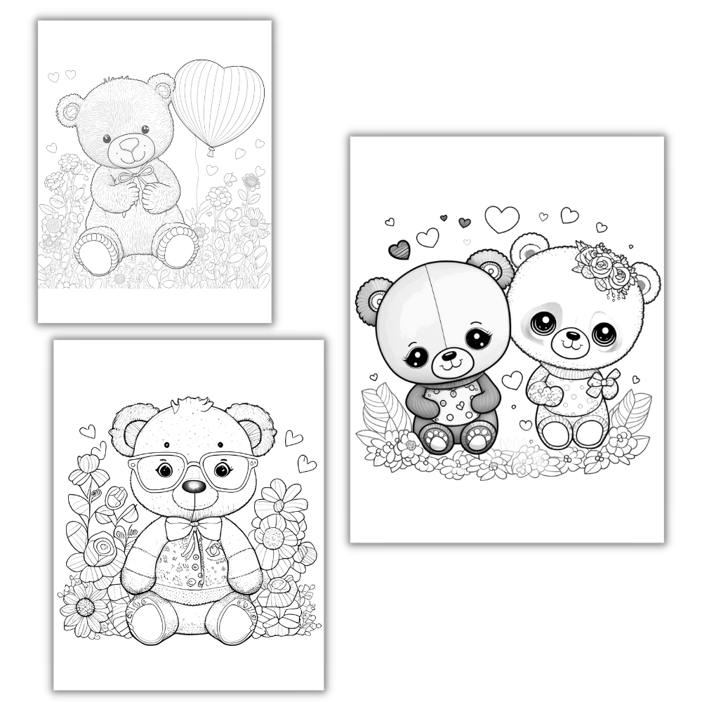 Valentine's Day Printable Coloring Pages