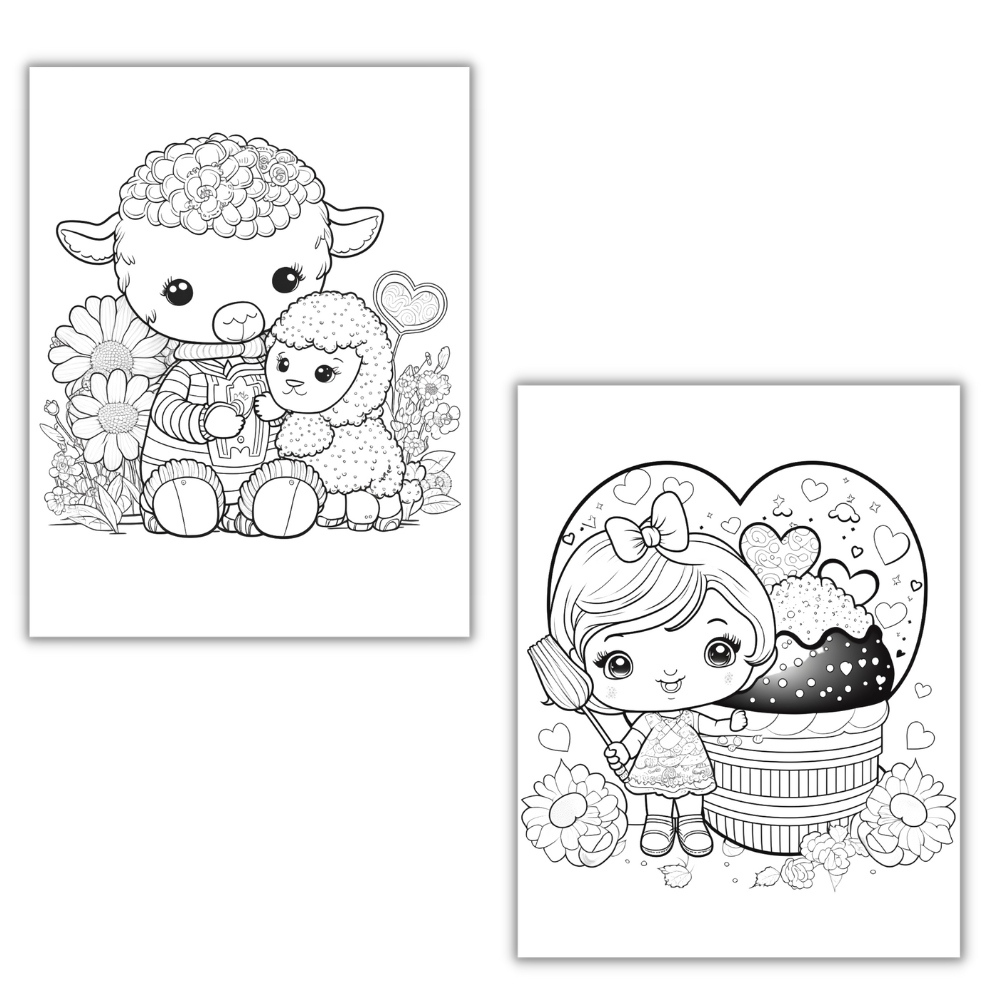 Valentine's Day Printable Coloring Pages